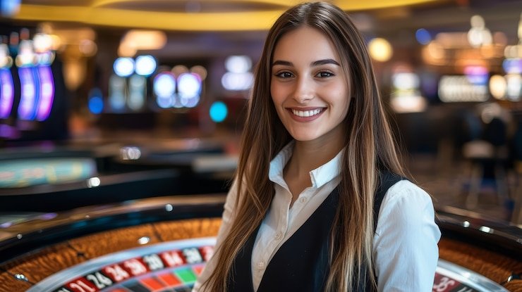 Dealer profesional rog 777 dalam permainan roulette langsung